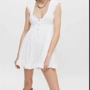 White urban outfitters romper